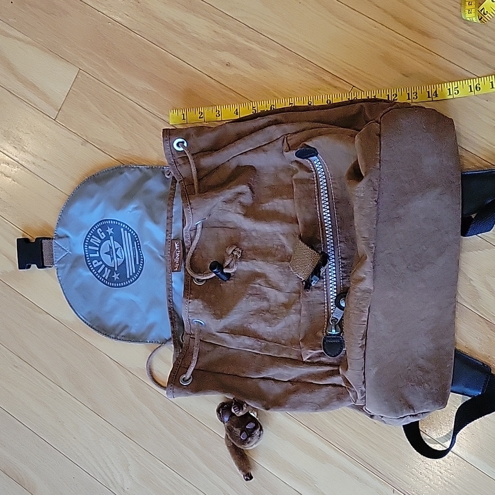 Kippling Brown Backpack - Picture 16 of 16